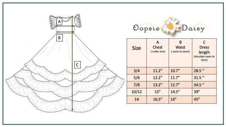 Kids Light Peach Floral Flutter Sleeve Ruffles Spring Dress