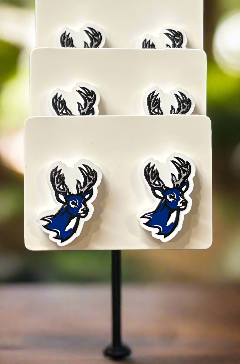 Antler Stud Earrings