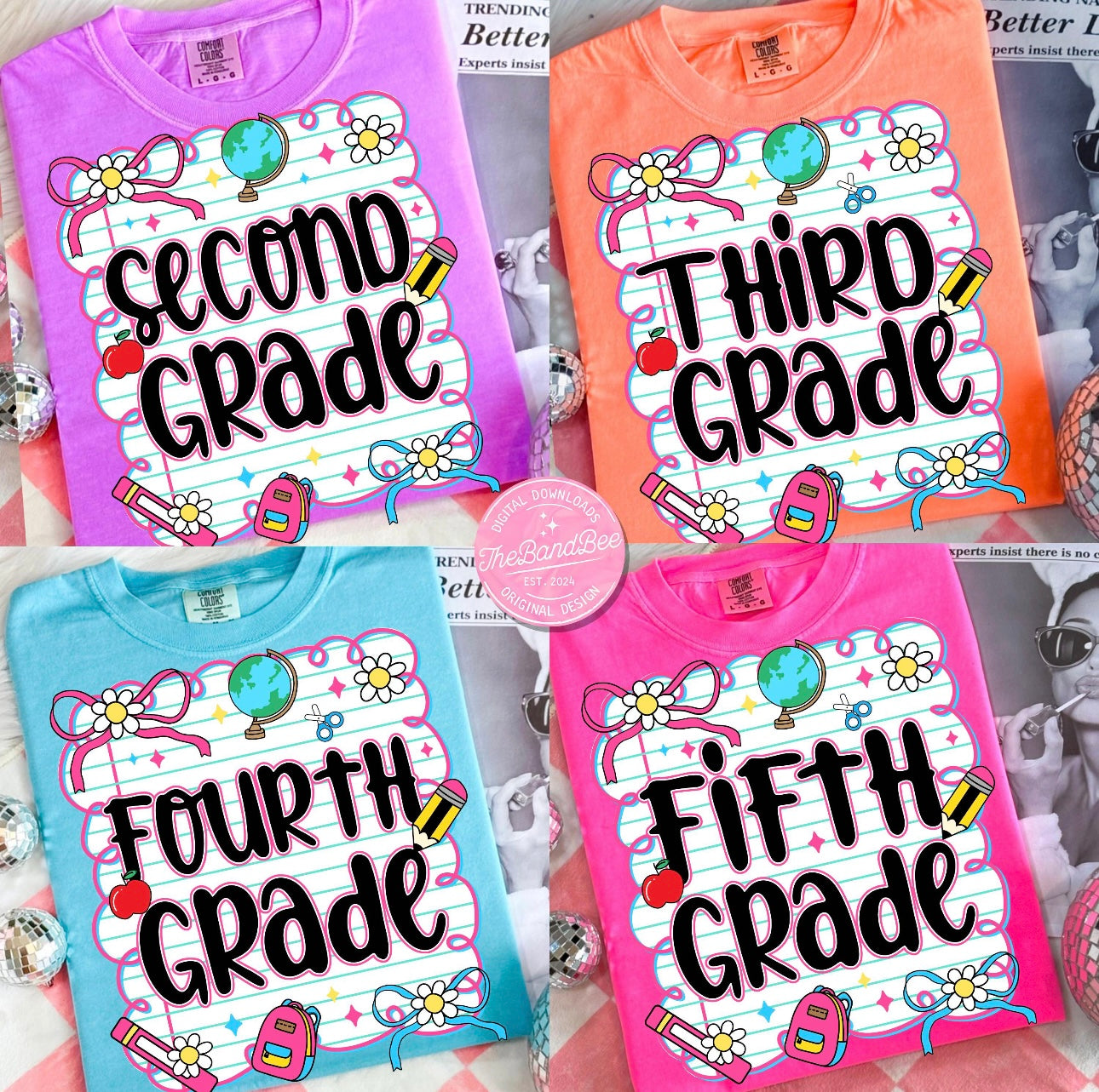 Adult Custom School Tee