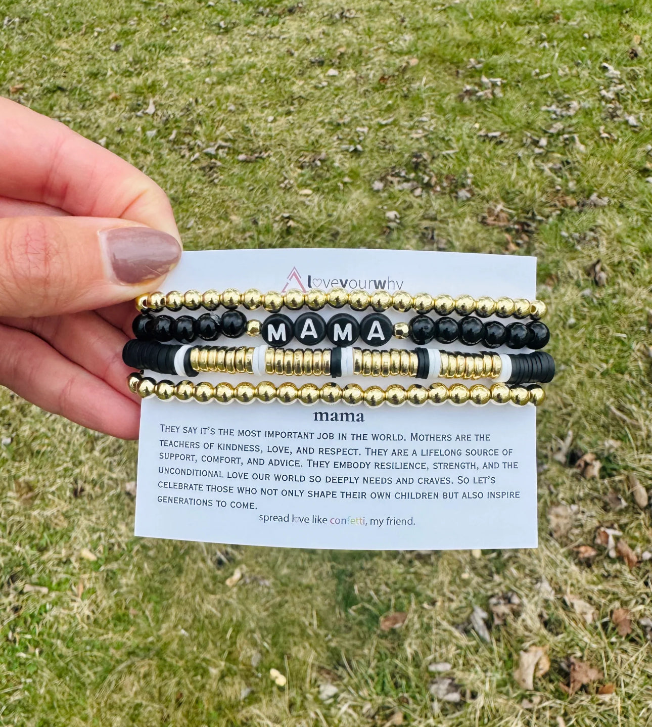 Mama Bracelet Stack