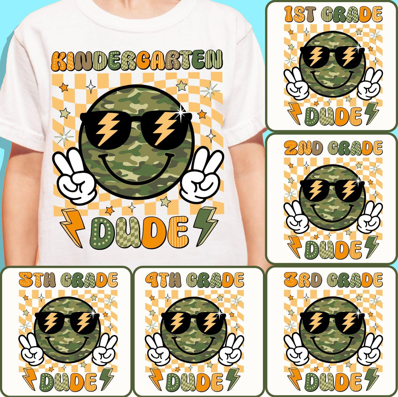 Kids Custom School Tee