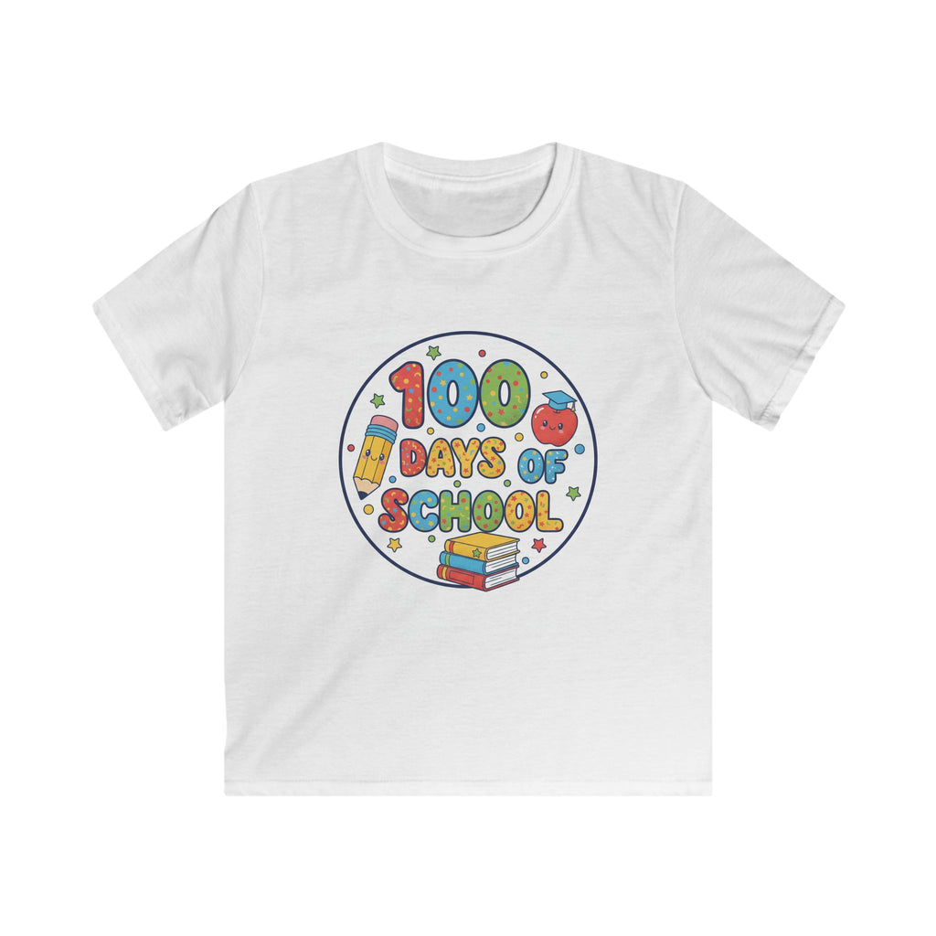 100 Days of School Kids T-Shirt — Cute Celebration Tee for Elementary Students