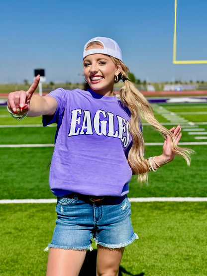 Metallic Puff Mascot Tee