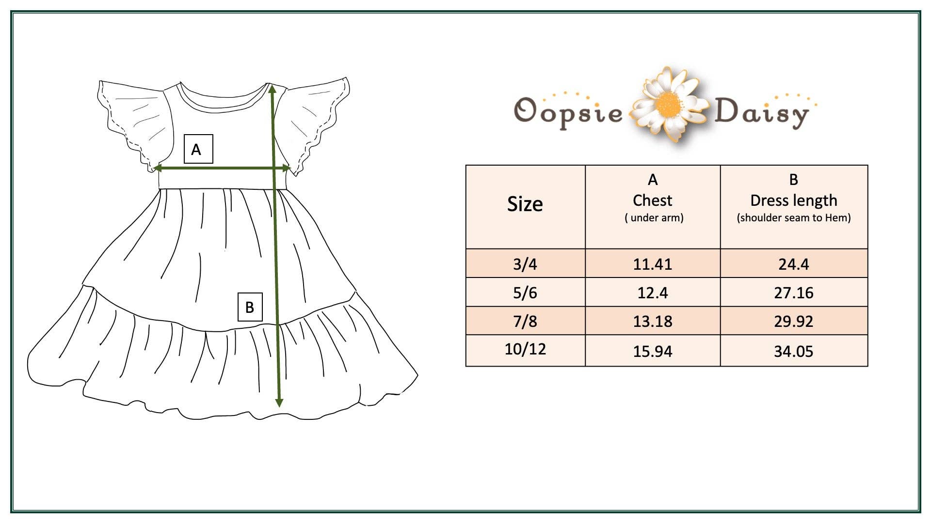 Girls Emma Teal Spring Willow Floral Flutter Sleeve Dress