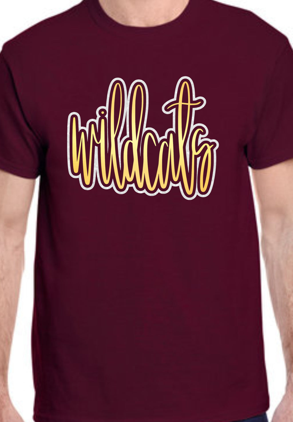 Mascot Custom Puff Tee