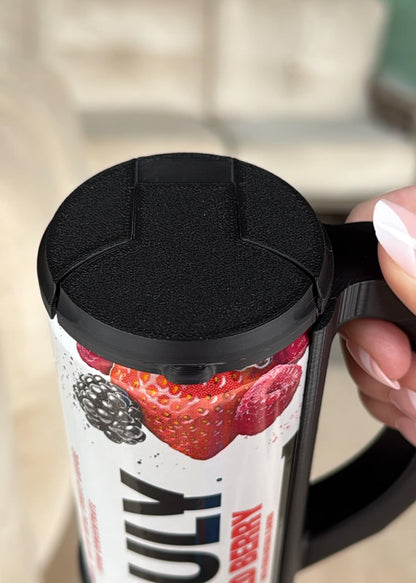 Skinny Can Holder with Lid