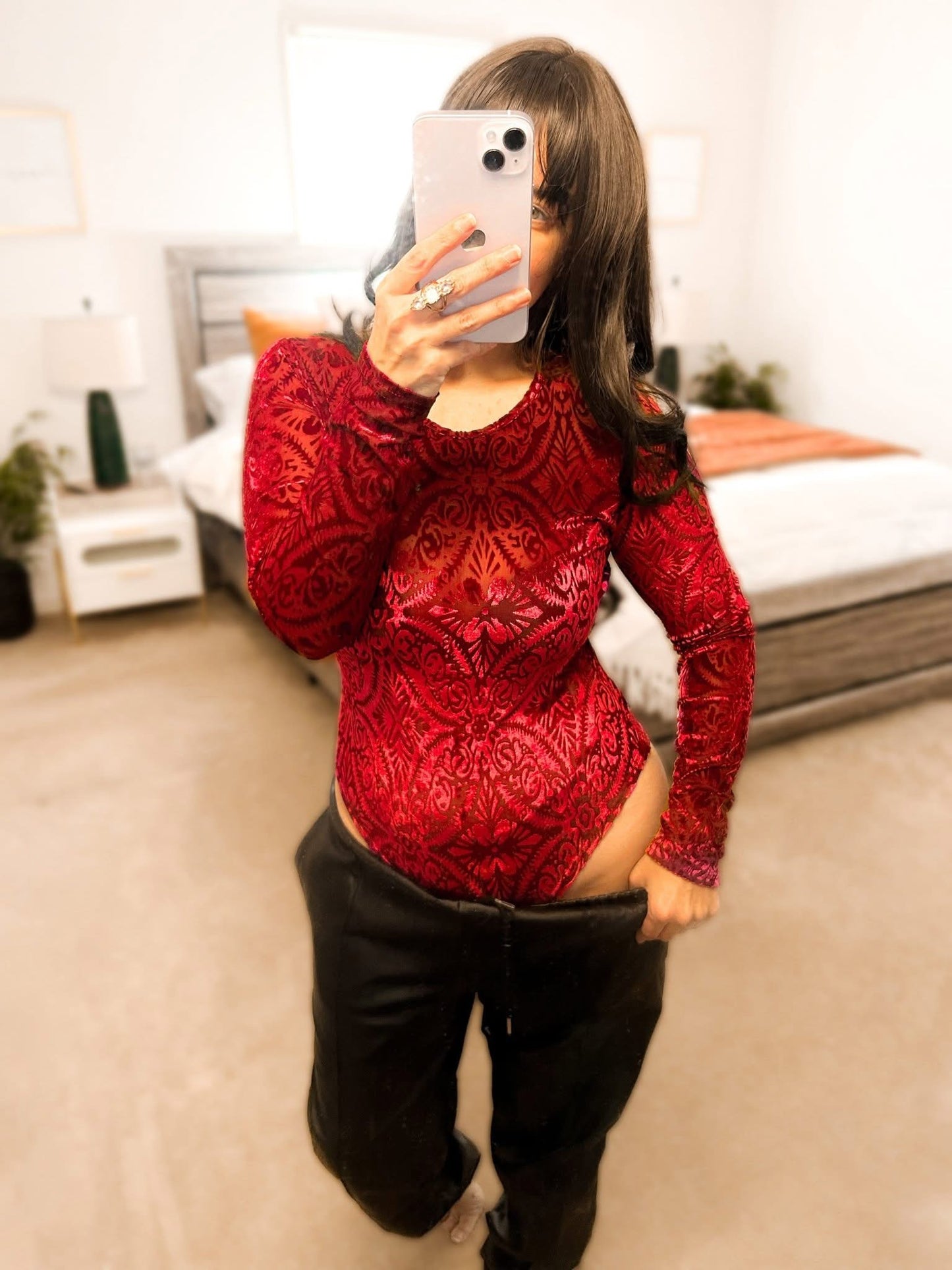 Velvet Bodysuit