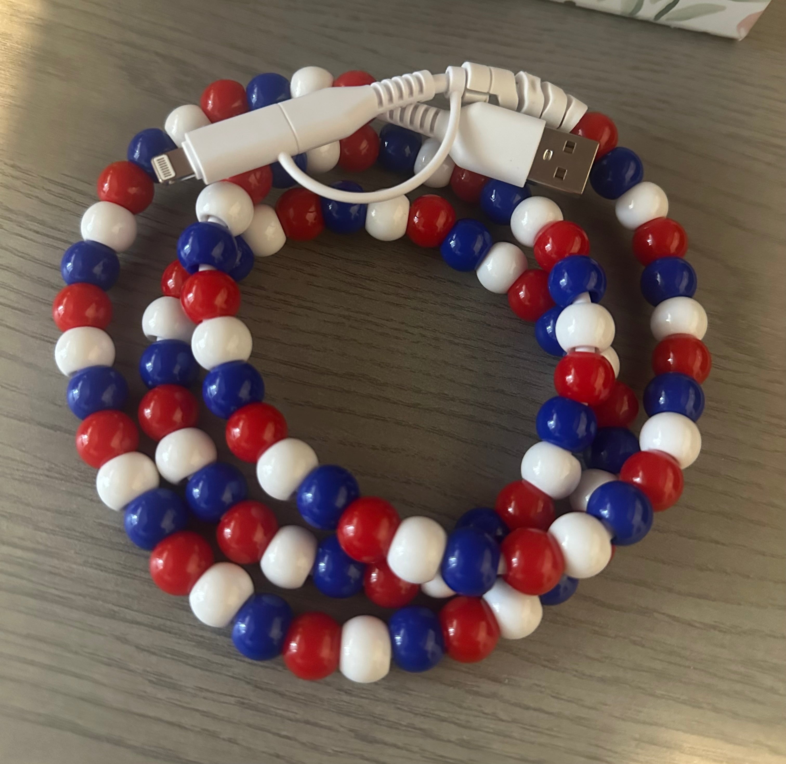 Beaded Chargers