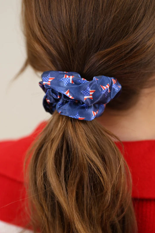 Flag Scrunchie