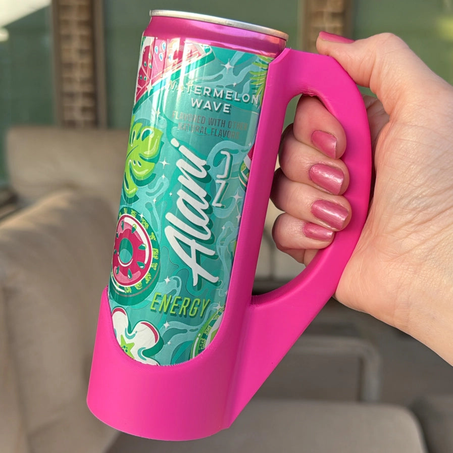 Skinny Can Holder with Lid